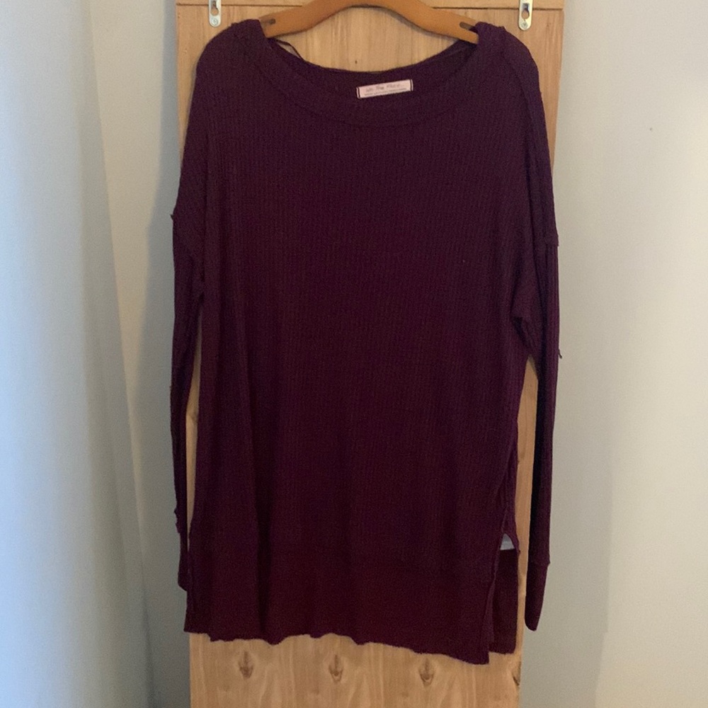 Free people waffle tunic